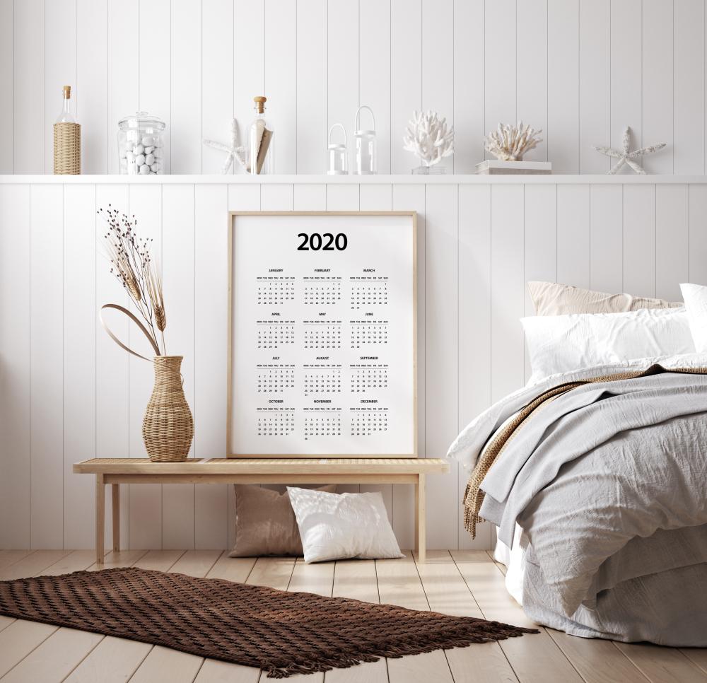 Calendar 2020 - black