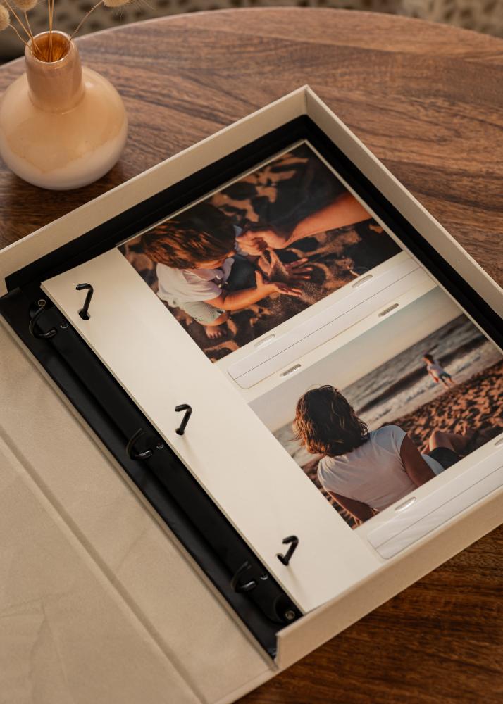 Fotolommer 11x15 cm til KAILA Coffee Table Photo Album - 10 stk Hvide