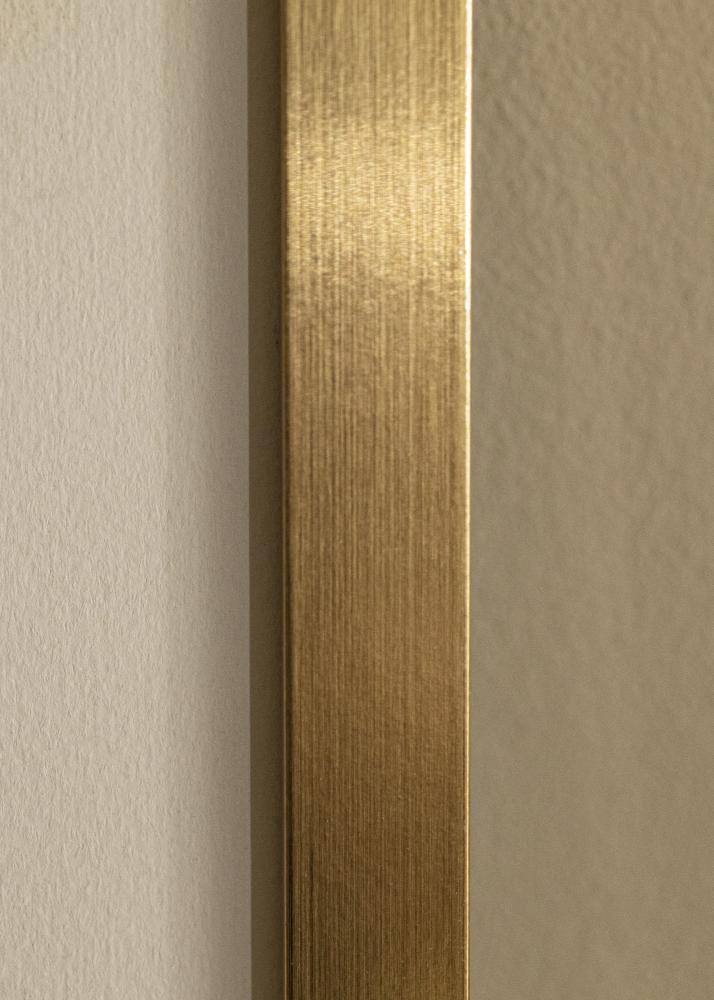 Ramme Selection Guld 18x24 cm - Passepartout Hvid 13x18 cm