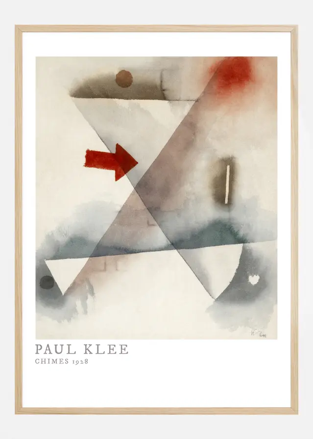 Paul Klee - Chimes 1928 Plakat