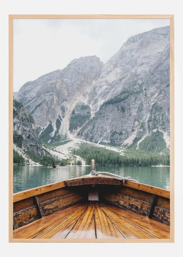 Boat In The Loch Plakat