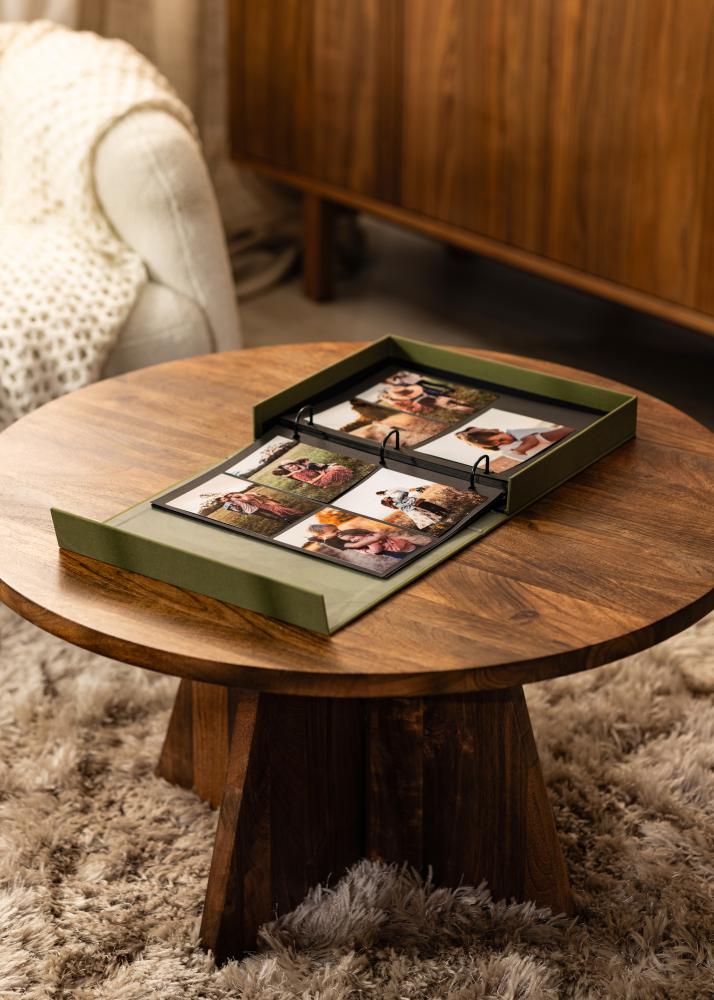 KAILA XOXO Olive - Coffee Table Photo Album (60 Sorte Sider / 30 Blade)