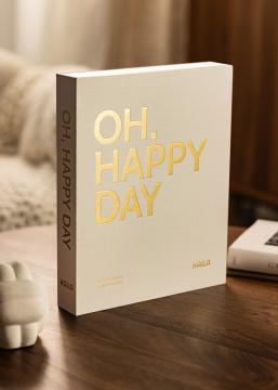 KAILA OH HAPPY DAY Creme - Coffee Table Photo Album (60 Sorte Sidere)