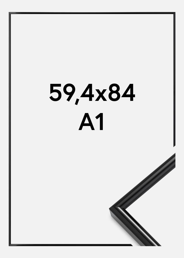 Ramme Galeria Akrylglas Sort 59,4x84 cm (A1)