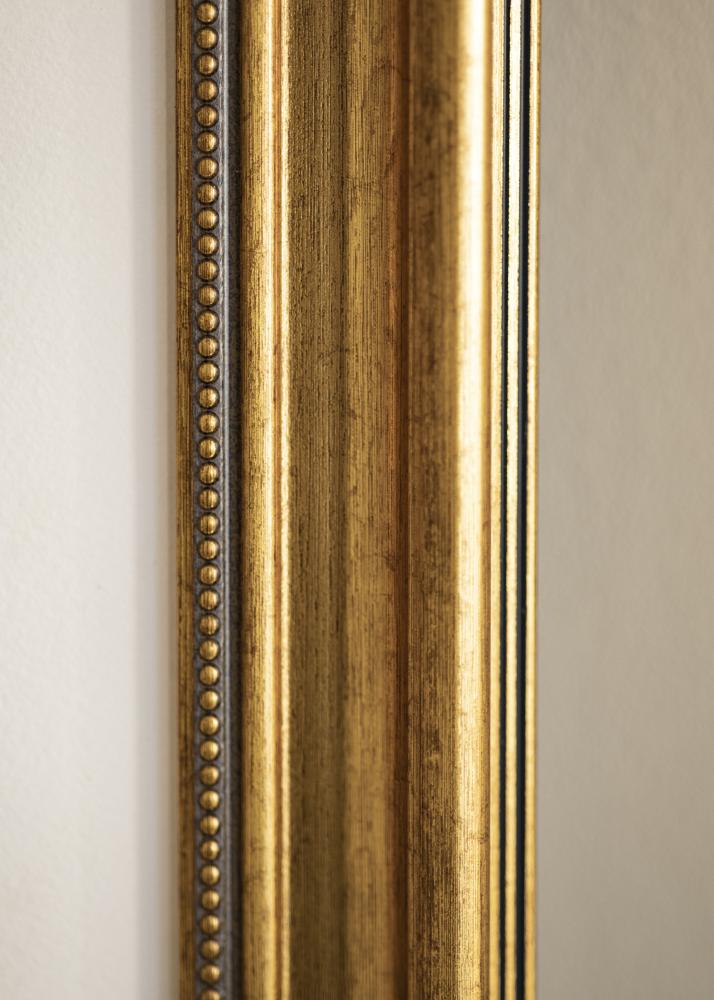 Ramme Rokoko Guld 40x60 cm - Passepartout Hvid 32,9x48,3 cm (A3+)