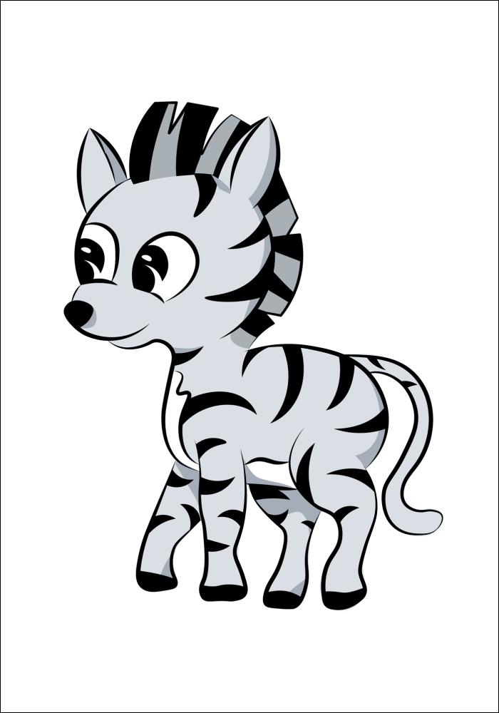 Verdens dyr Zebra