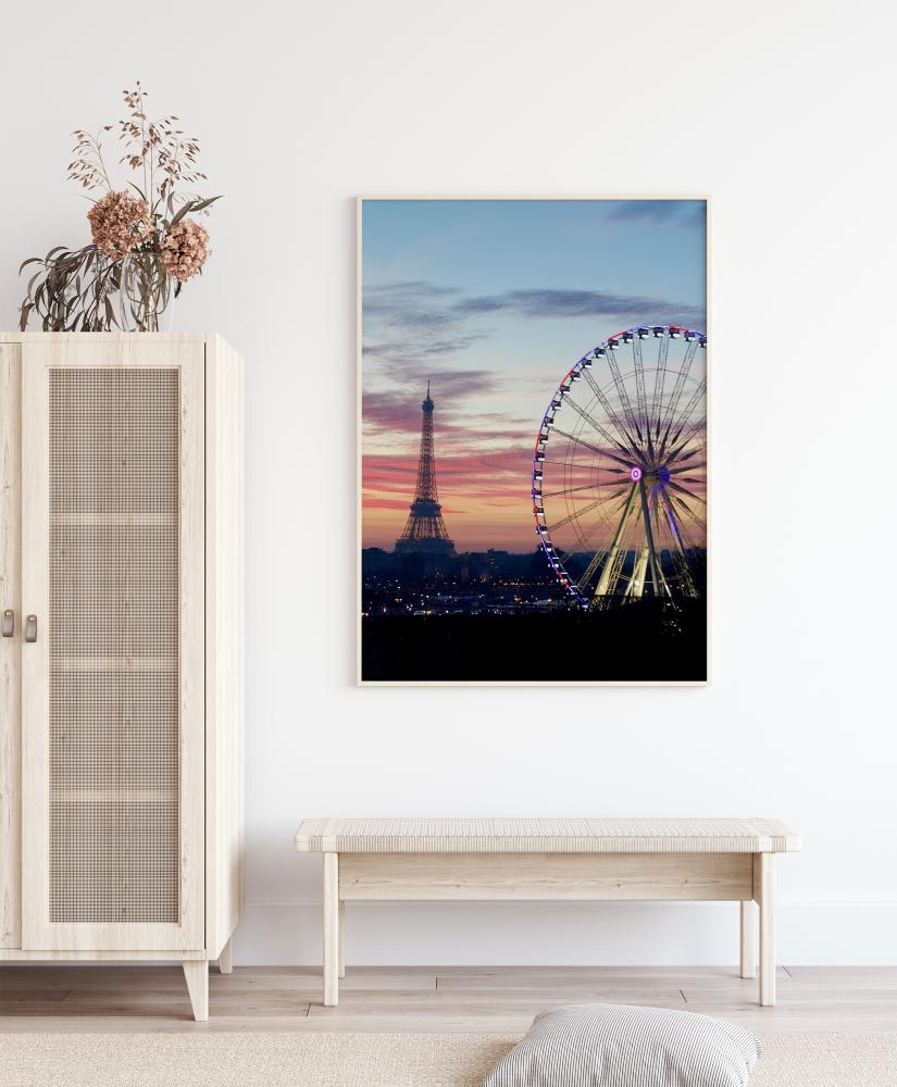 Paris Wheel Plakat