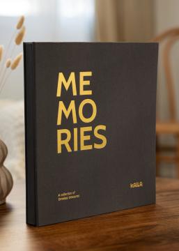 KAILA Fotoalbum Memories Sort - 300 Billeder i 10x15 cm