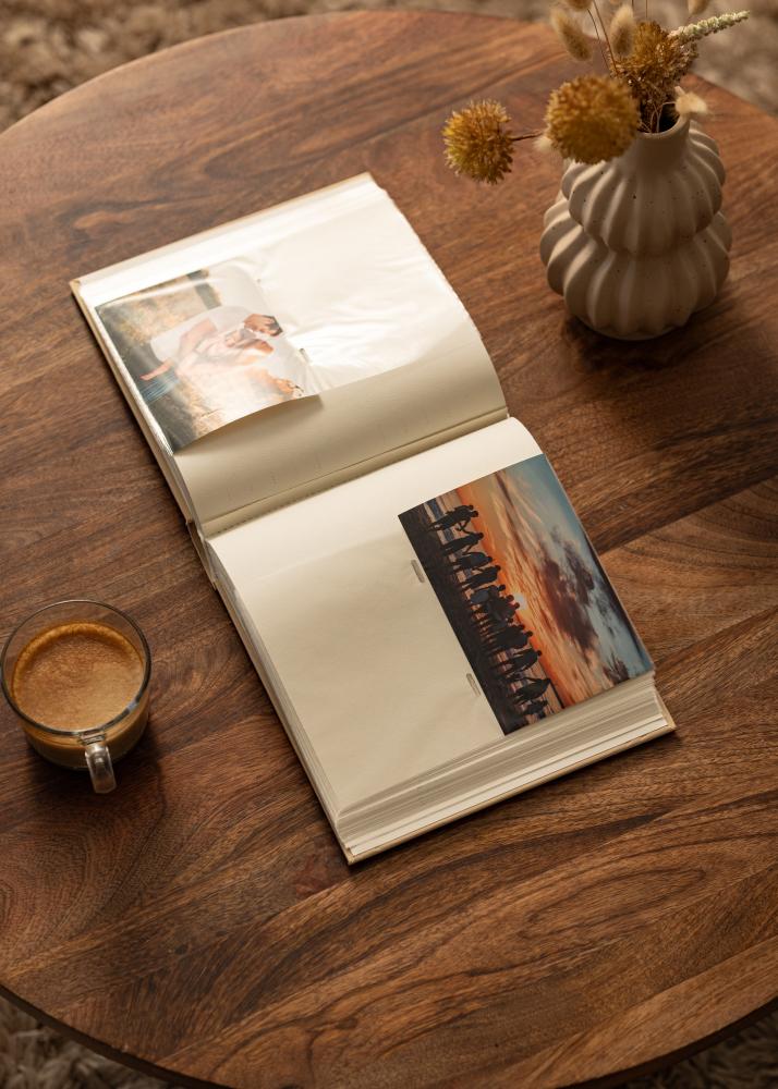 Memories Linen Album Beige - 200 billeder i 10x15 cm