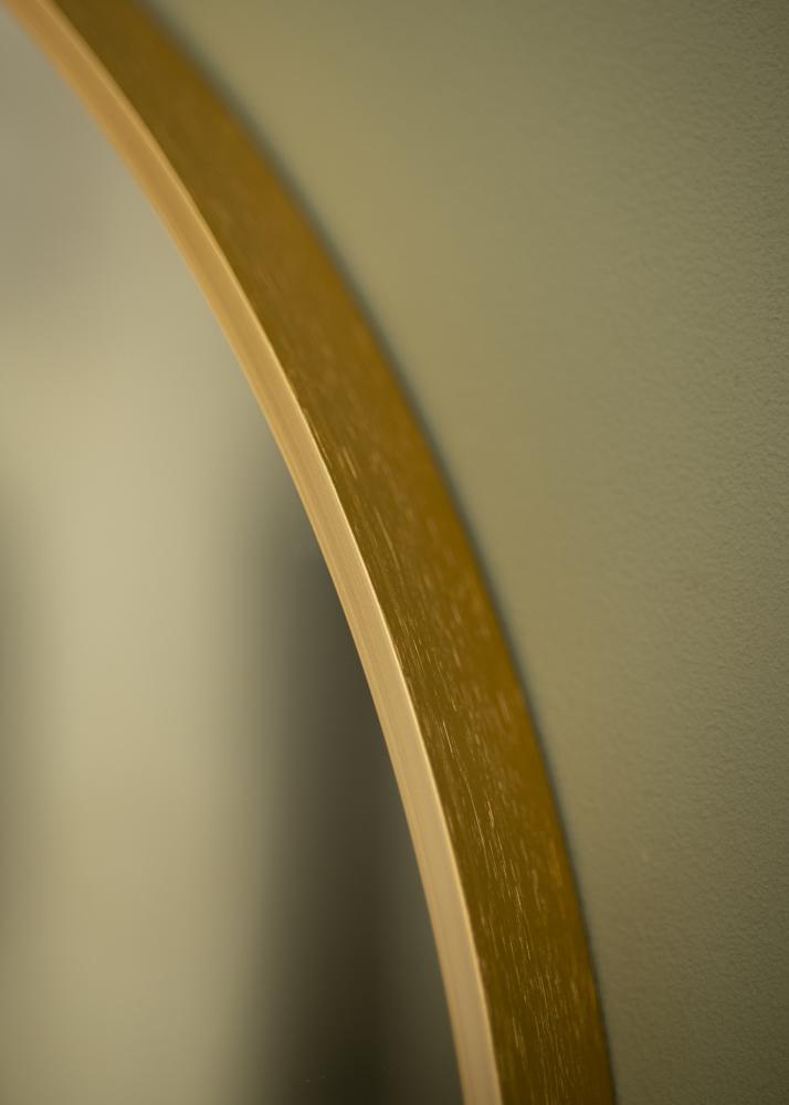 KAILA Round Mirror - Edge Gold 70 cm Ø