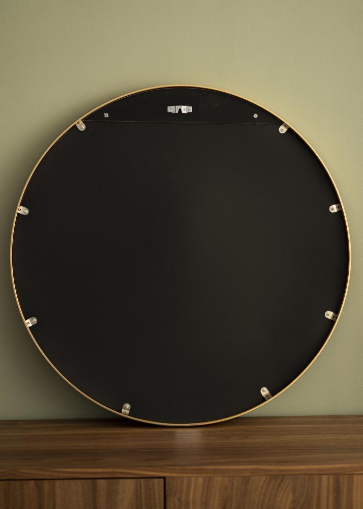 KAILA Round Mirror - Edge Gold 70 cm Ø