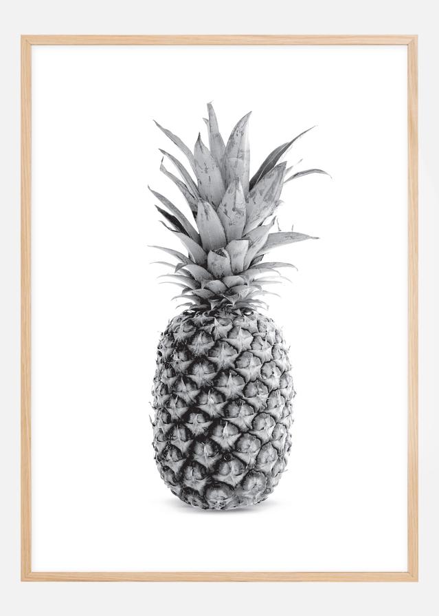 Pineapple Grey Plakat