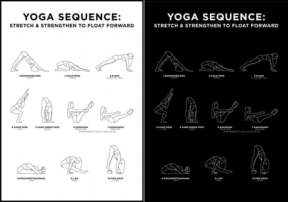 Plakater med yoga og andre - BGA.DK